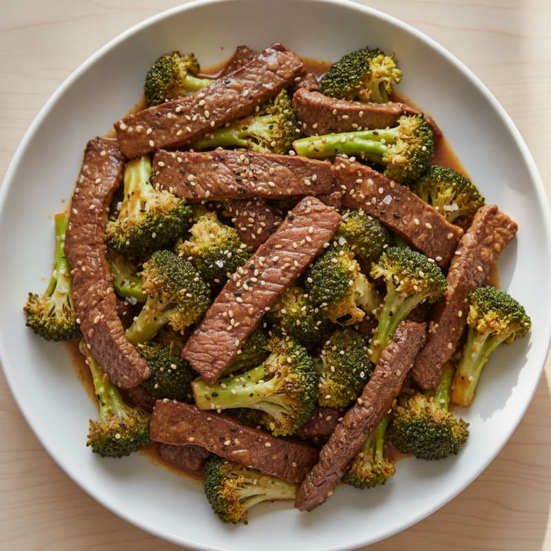 Sesame Beef & Broccoli Stir-Fry