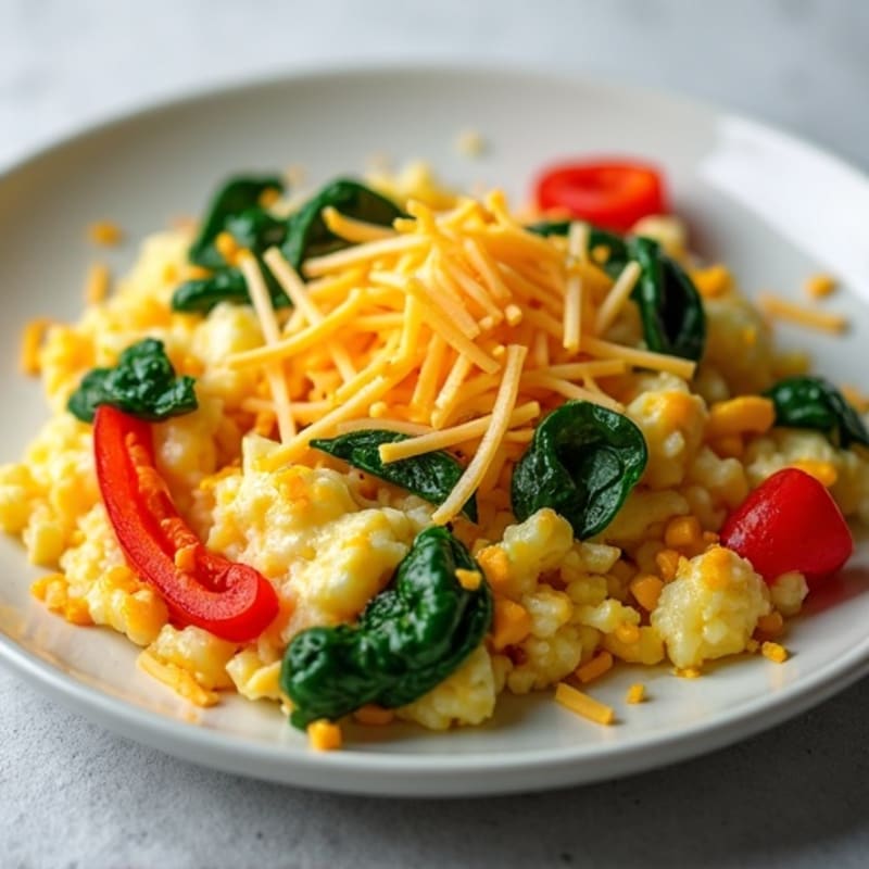Protein-Rich Egg and Veggie Scramble