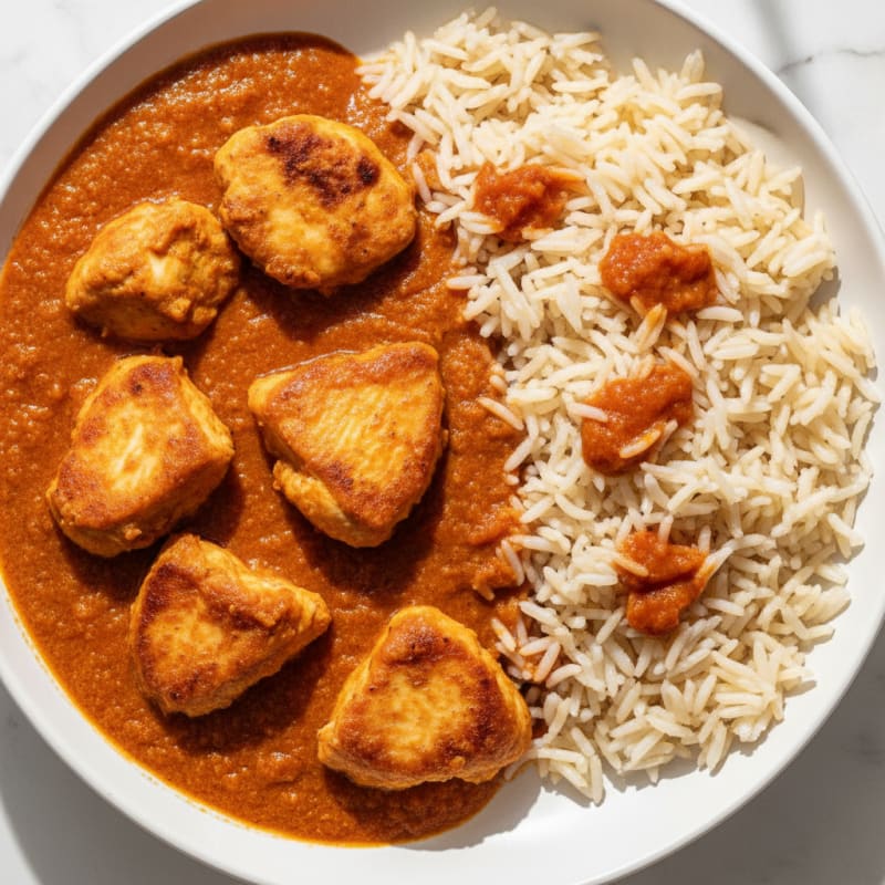 Chicken Tikka Masala with Basmati Rice