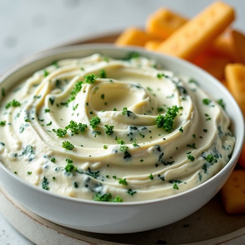 Creamy Greek Yogurt Spinach Artichoke Dip