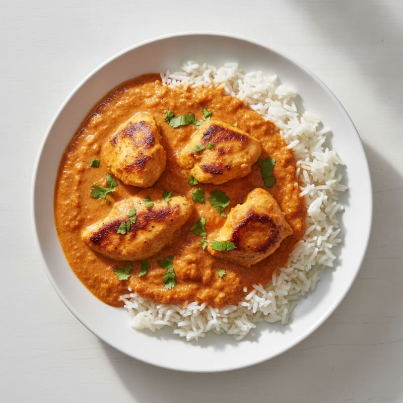 Chicken Tikka Masala with Basmati Rice