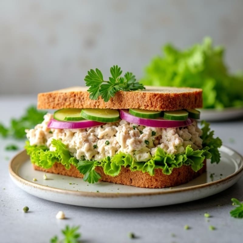 Fresh Herb Tuna Salad Sandwich