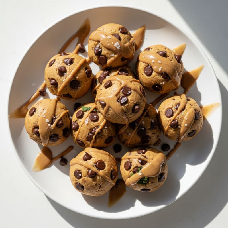 Creamy Chocolate Chip Cookie Dough Bites