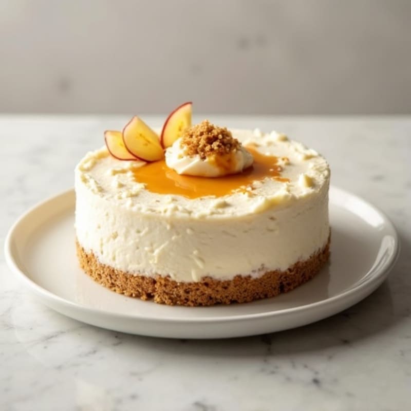 Silky Greek Yogurt Protein Cheesecake