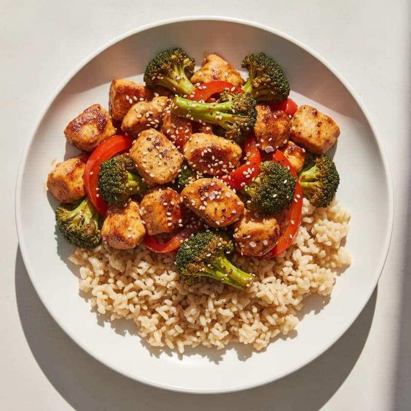 Teriyaki Chicken and Broccoli Stir-Fry