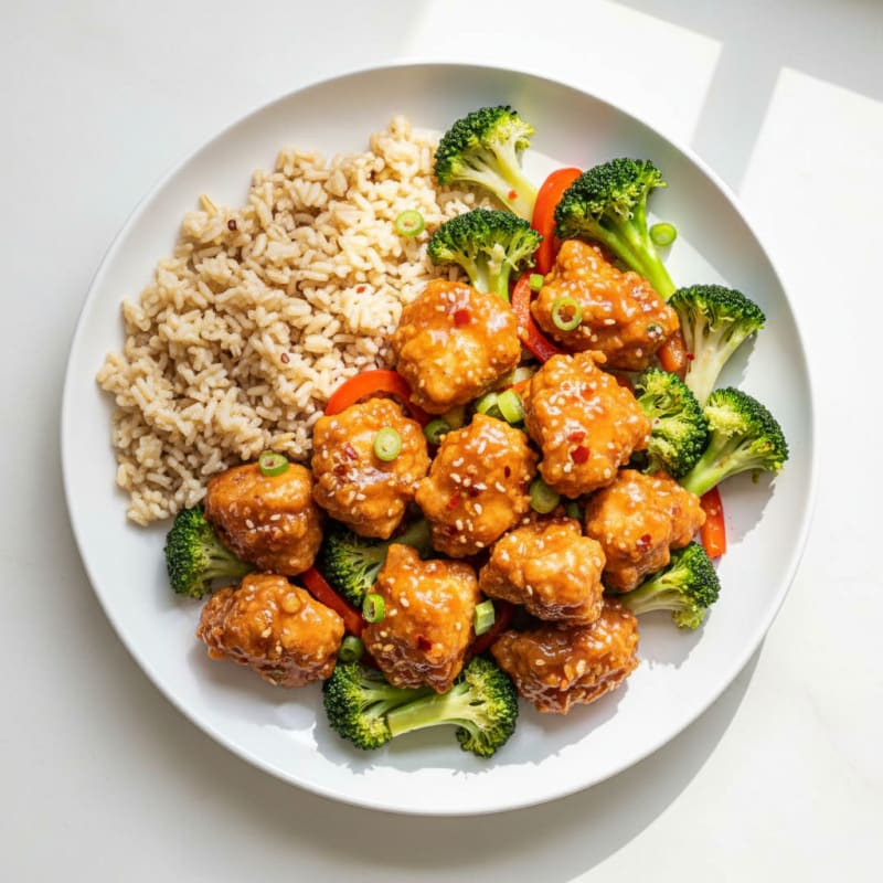Clean General Tso's Chicken Stir-Fry
