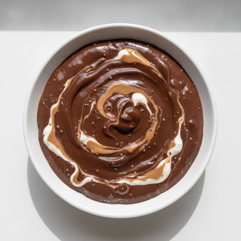 Silky Chocolate Protein Pudding