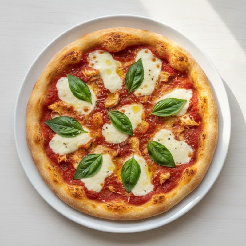 Classic Margherita Pizza with Fresh Basil