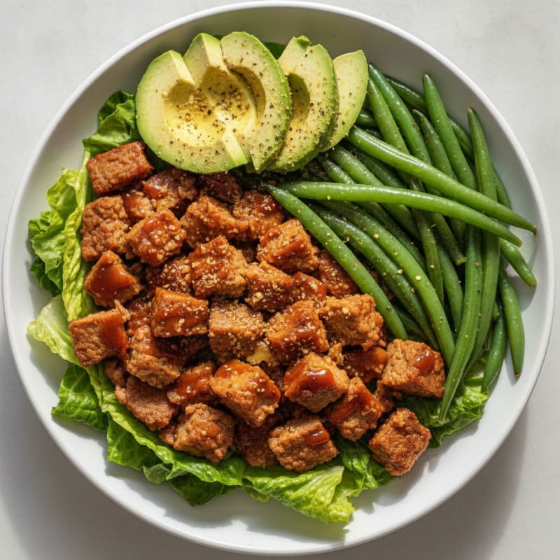 Hearty Vegetarian Bowl with Avocado