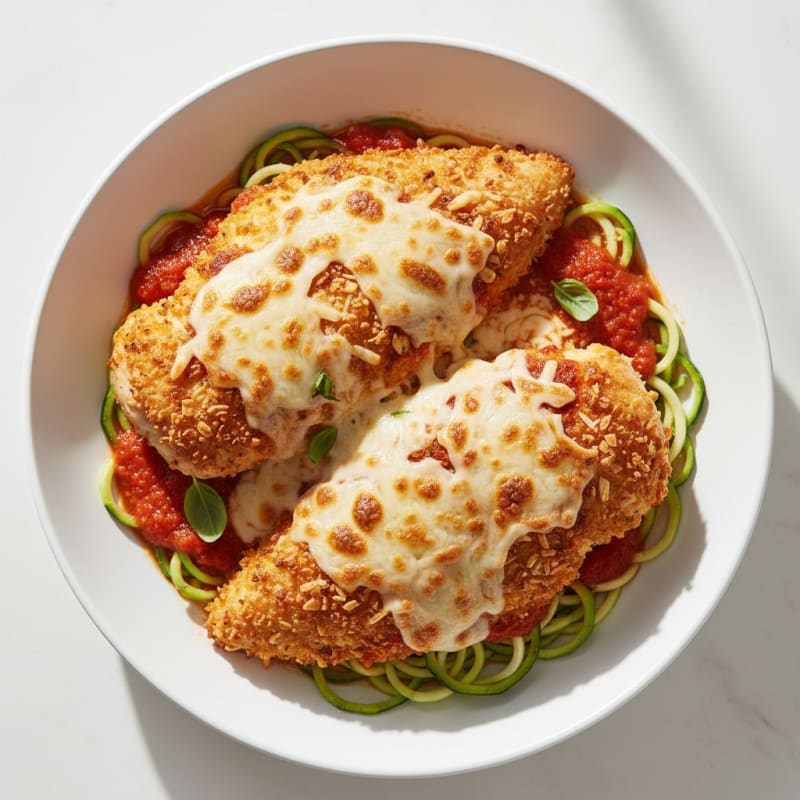 Baked Chicken Parmesan with Marinara