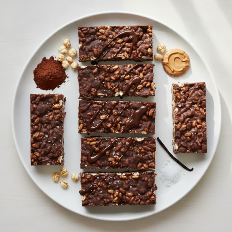 Chocolate Protein Crunch Bars