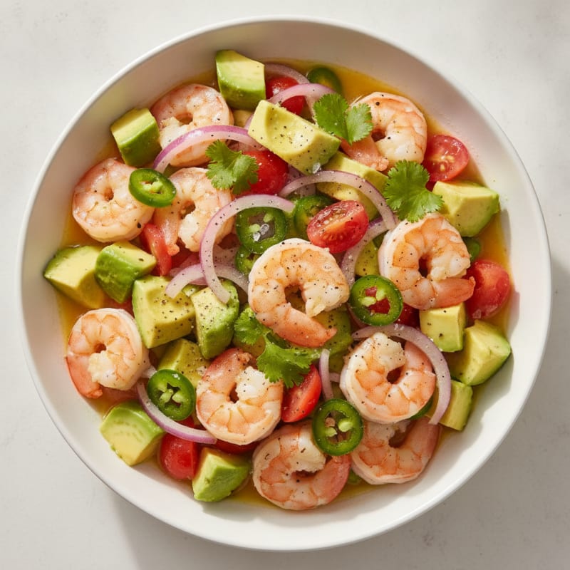 Citrus Shrimp and Avocado Ceviche