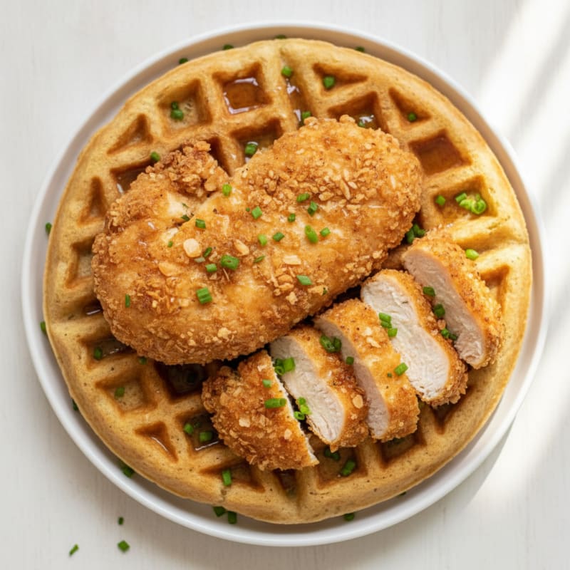 Golden Chicken & Waffles