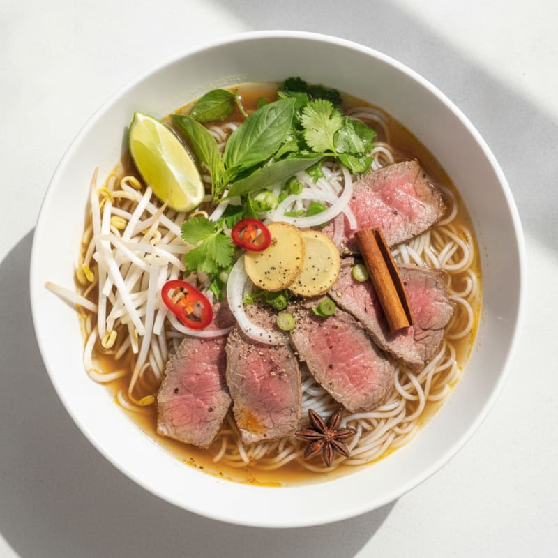 Beef Pho Noodle Soup