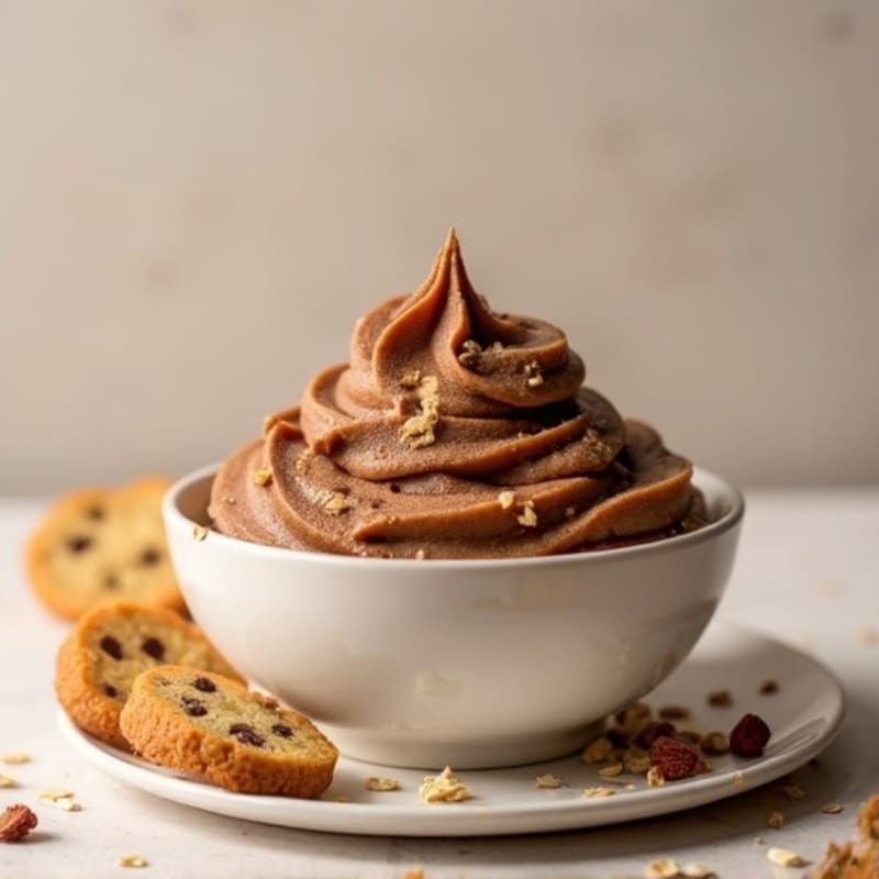 Creamy Peanut Butter Cocoa Protein Cookie Dough