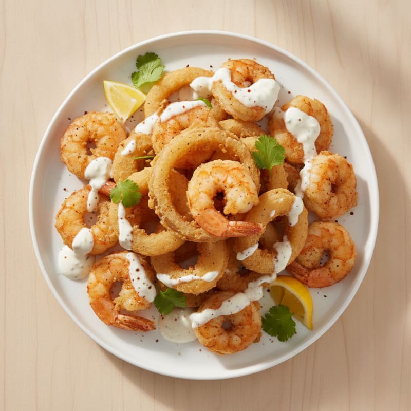 Beer-Battered Onion Ring Basket
