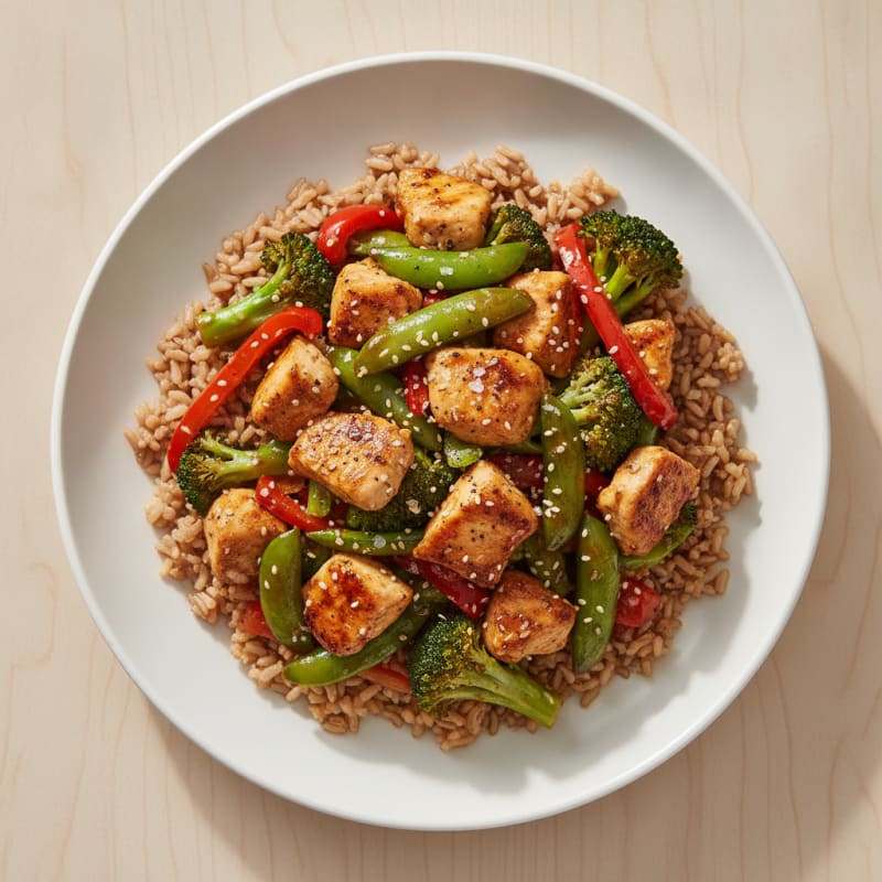 Teriyaki Chicken Stir-Fry with Vegetables