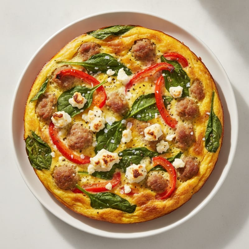 Savory Egg and Sausage Breakfast Bake