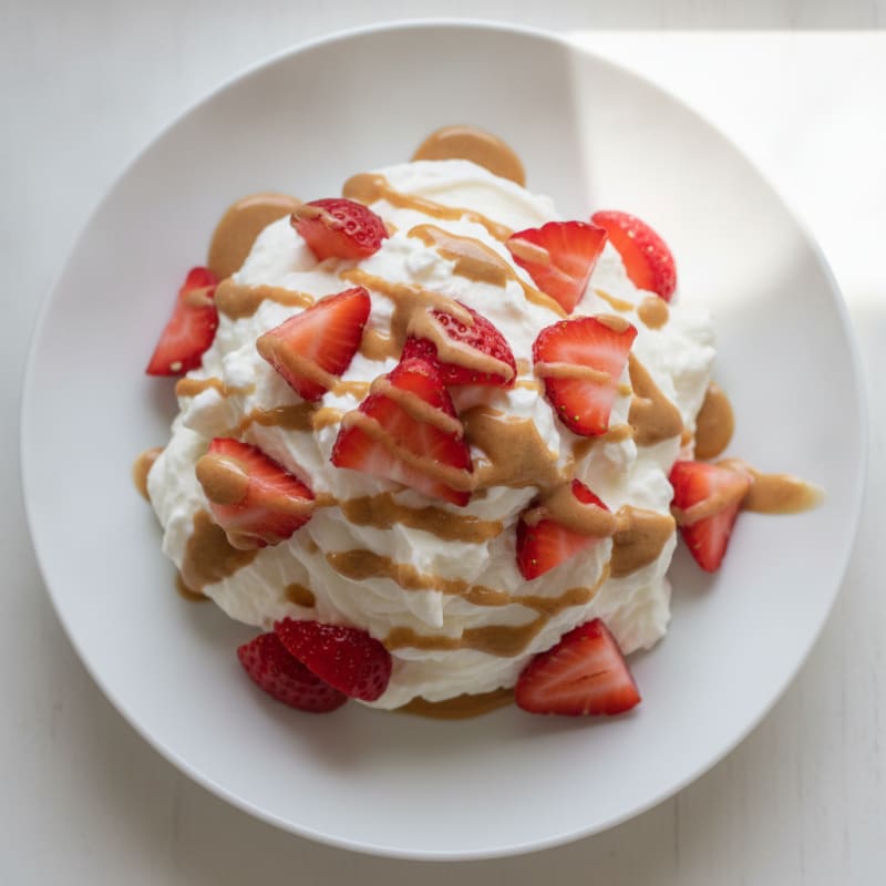 Silky Greek Yogurt Protein Mousse with Berries