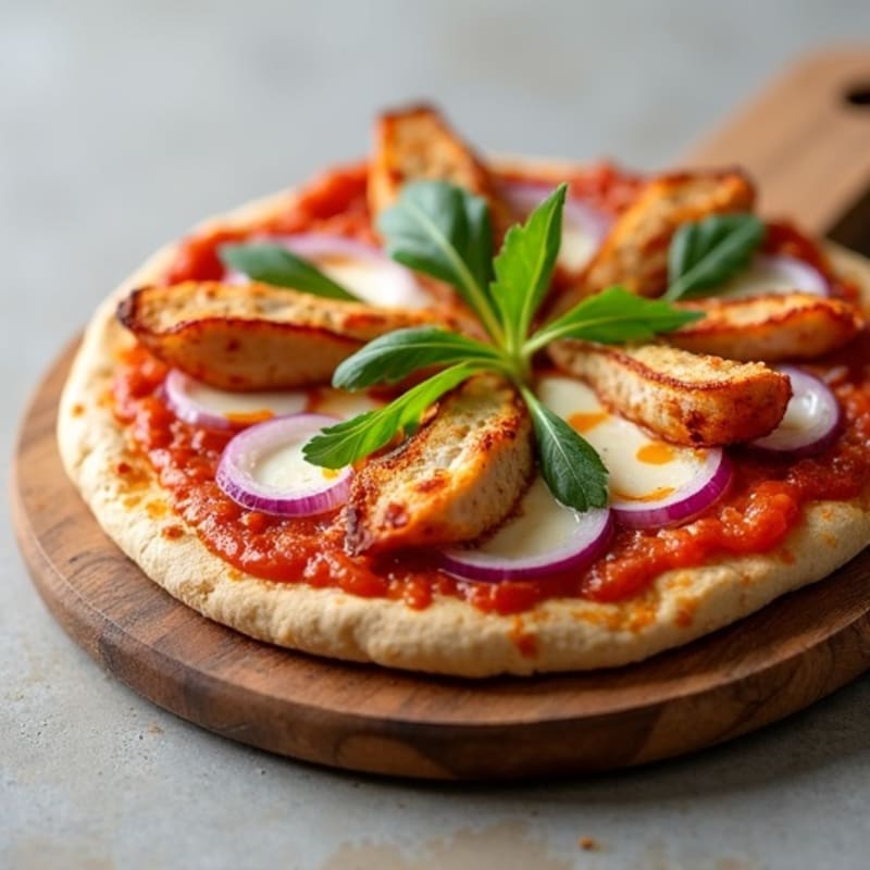 Lean BBQ Chicken Pizza