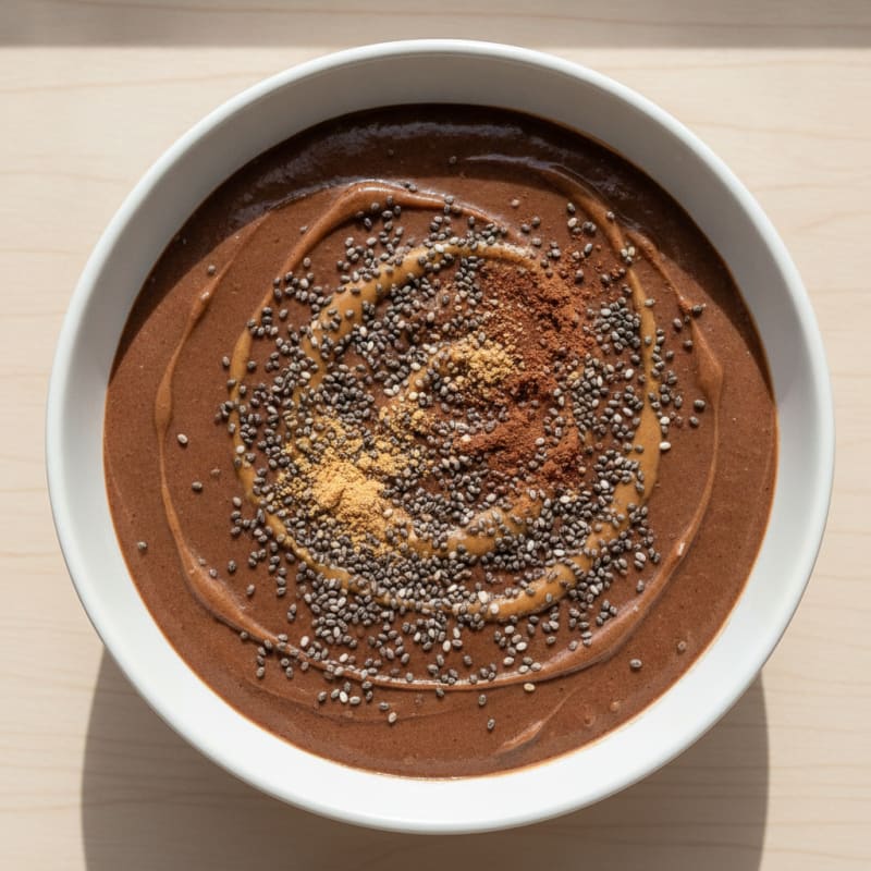 Silky Chocolate Protein Pudding