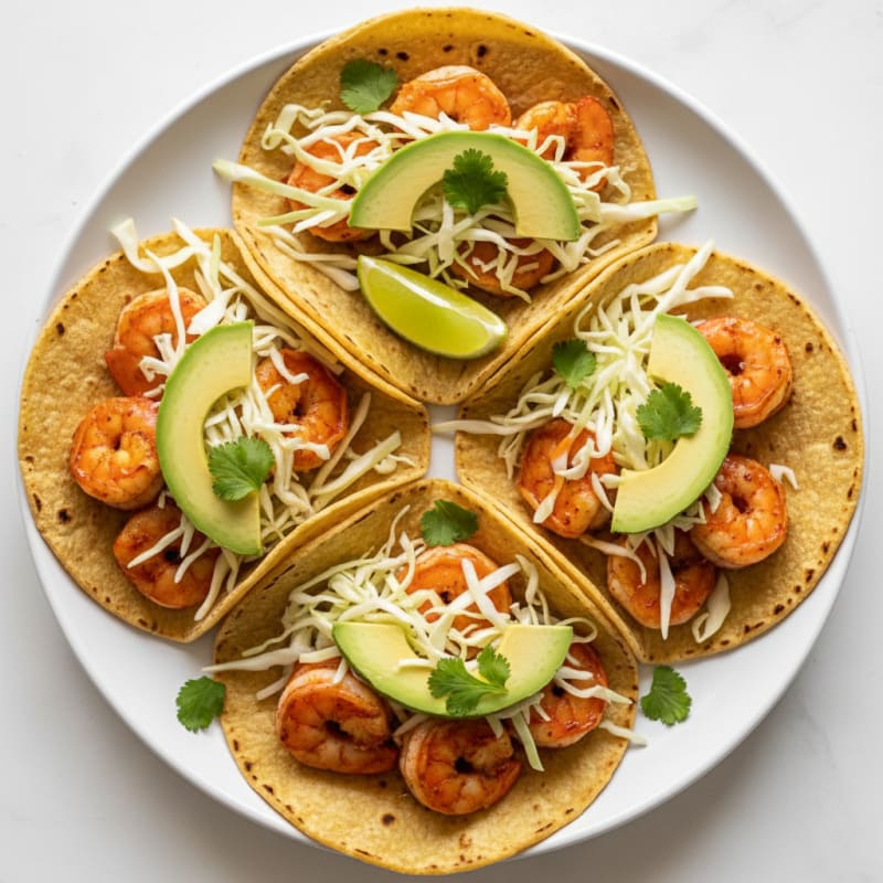 Smoky Chili-Lime Shrimp Tacos