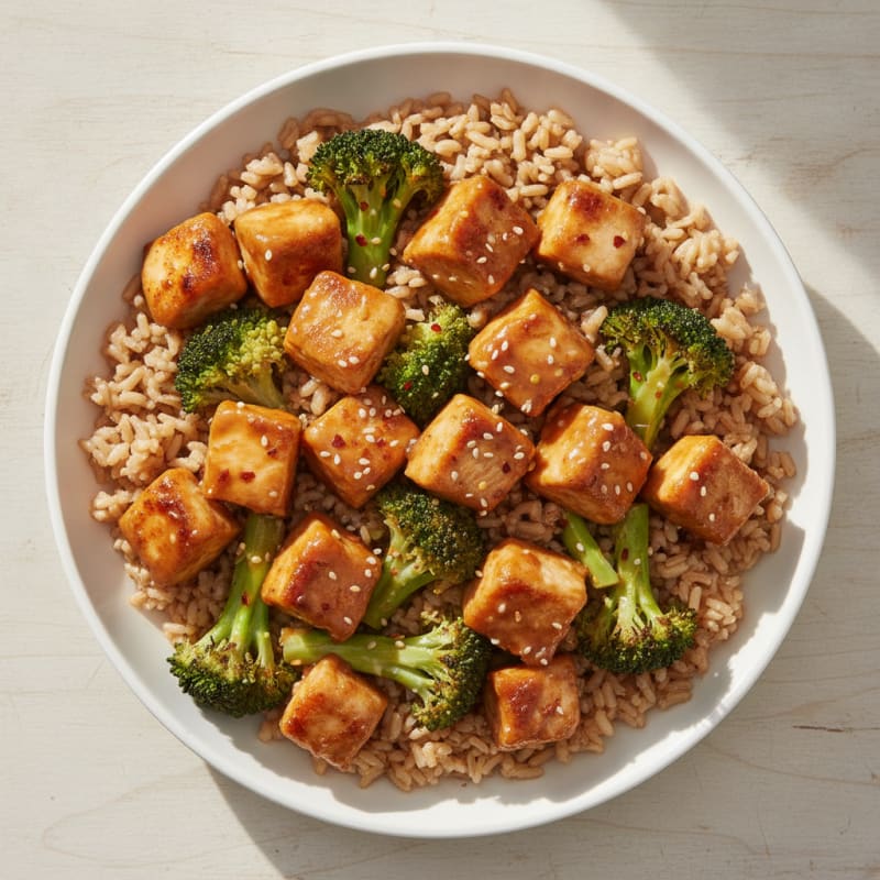 Sweet and Savory General Tso's Chicken
