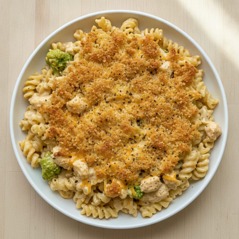 High-Protein Baked Macaroni and Cheese