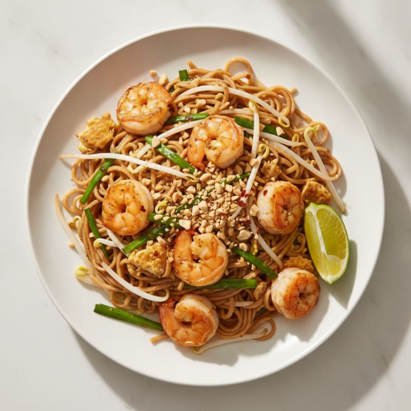 Shrimp Pad Thai Noodles