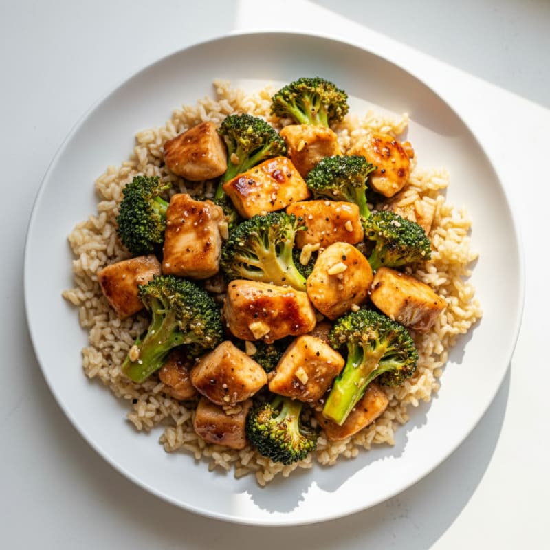 Teriyaki Chicken and Broccoli Stir-Fry
