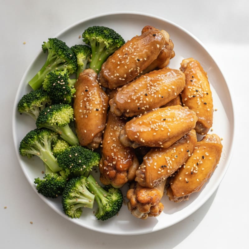 Honey-Glazed Chicken Wings