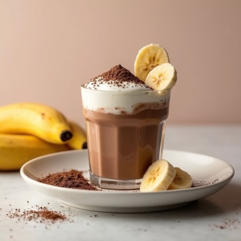 Chocolate Protein Pudding with Greek Yogurt