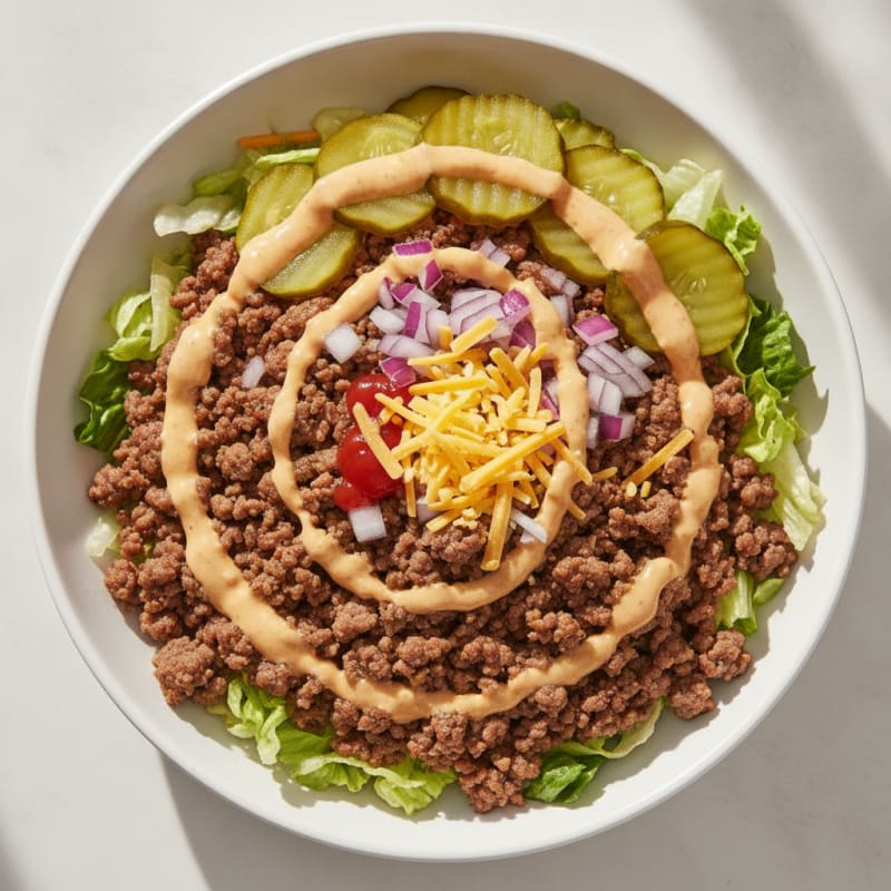 Big Mac Protein Bowl
