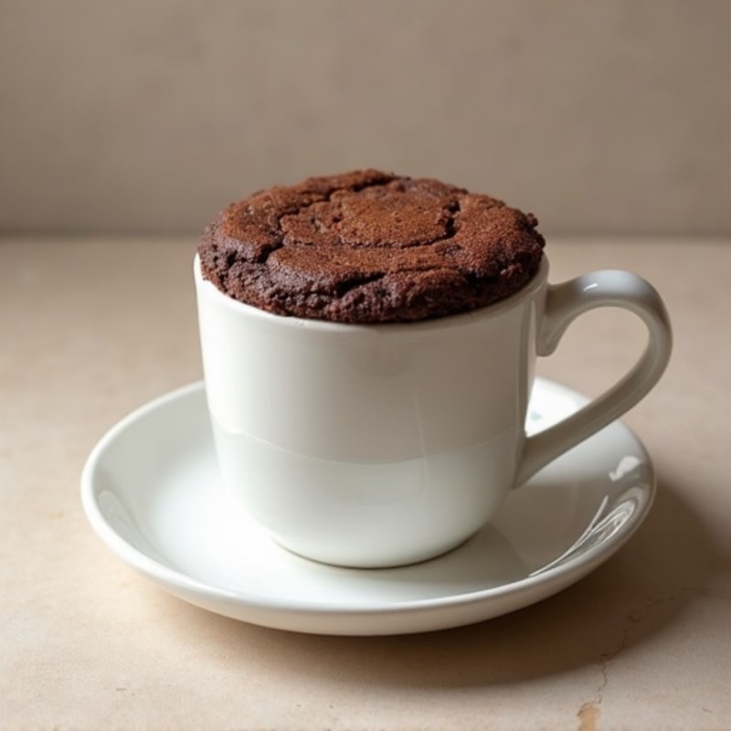 High-Protein Chocolate Fudge Mug Cake