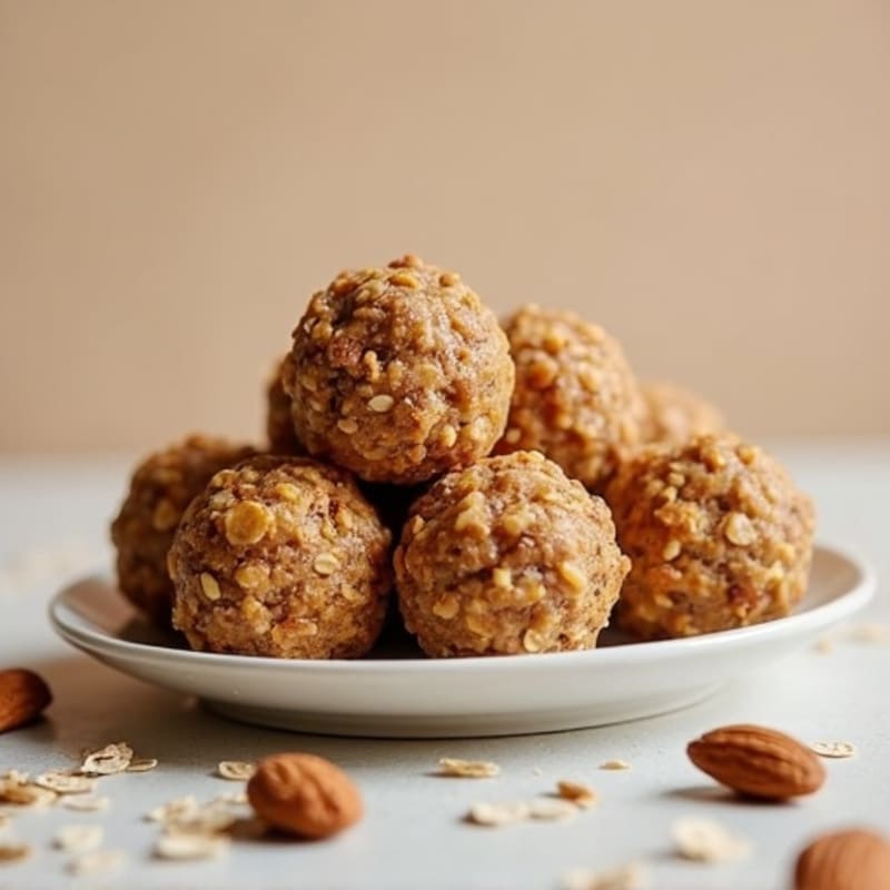 Crunchy Almond Butter Energy Bites