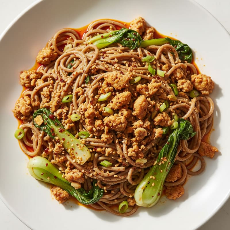 Sichuan Dan Dan Noodles with Chili Oil