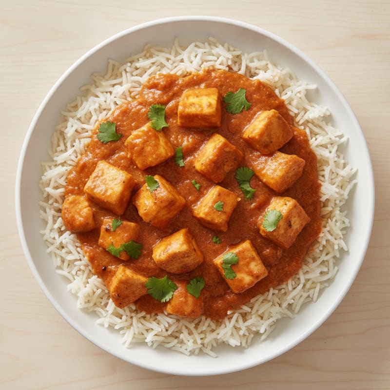 Spiced Butter Chicken with Basmati Rice