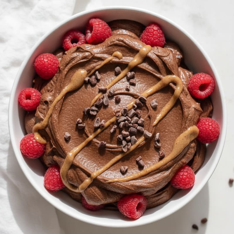 Silky Chocolate Protein Yogurt Parfait
