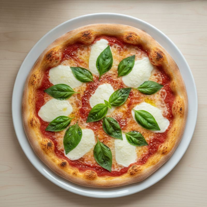 Classic Margherita Pizza with Fresh Basil