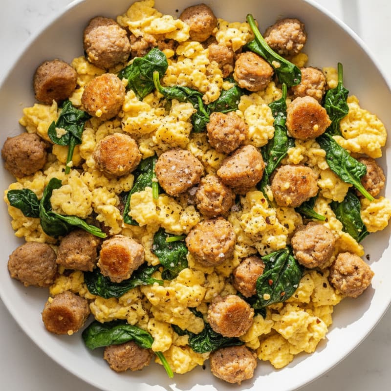 Savory Sausage and Egg Power Scramble