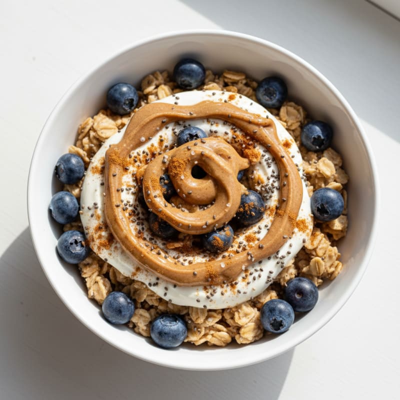 Berry Almond Overnight Oats