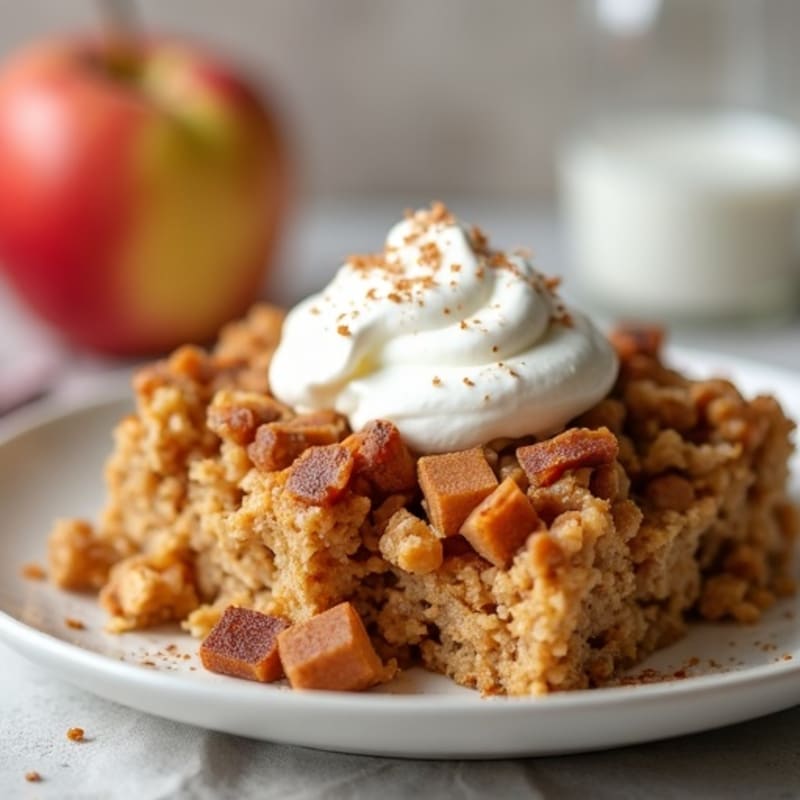 Baked Cinnamon Apple Oatmeal