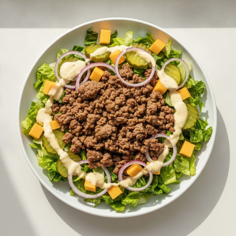 Big Mac Protein Bowl