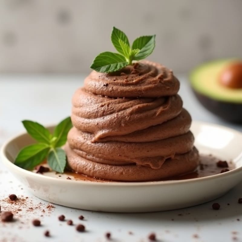 Creamy Chocolate Avocado Mousse