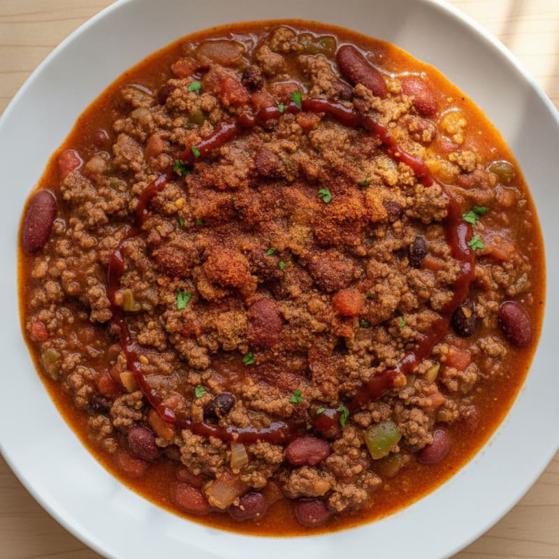 Hearty Ground Beef Chili with Beans
