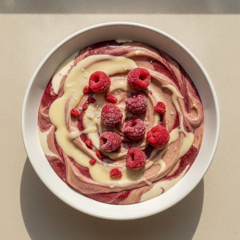 Raspberry White Chocolate Smoothie