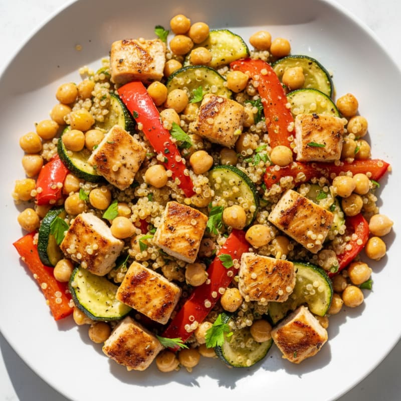 Quinoa Salad with Roasted Vegetables