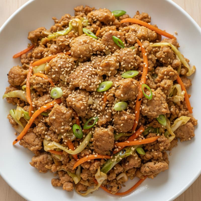 Savory Pork and Cabbage Stir-Fry