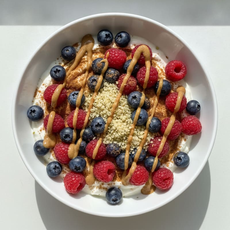 Mixed Berry Protein Yogurt Bowl