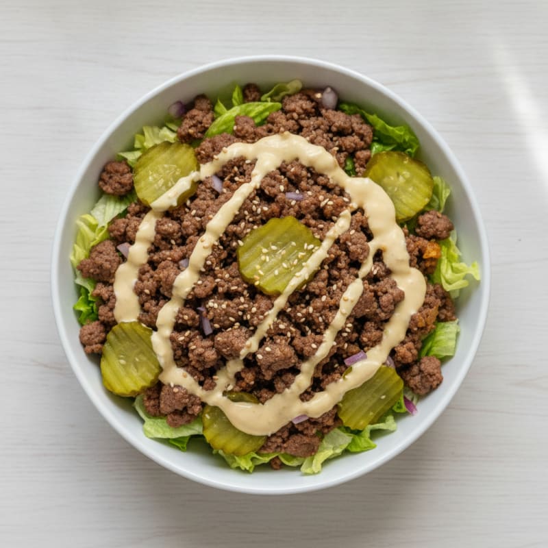 Big Mac Protein Bowl
